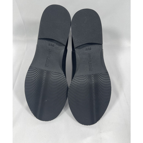 Gentle Souls Emmie Chelsea Boots Women's SZ 8.5 Black Leather Ankle Booties New - Picture 6 of 8